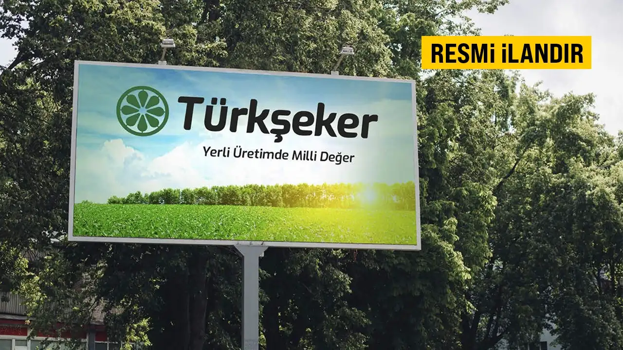 Nuri Şeker Uşak Şeker Fabrikası İlanı