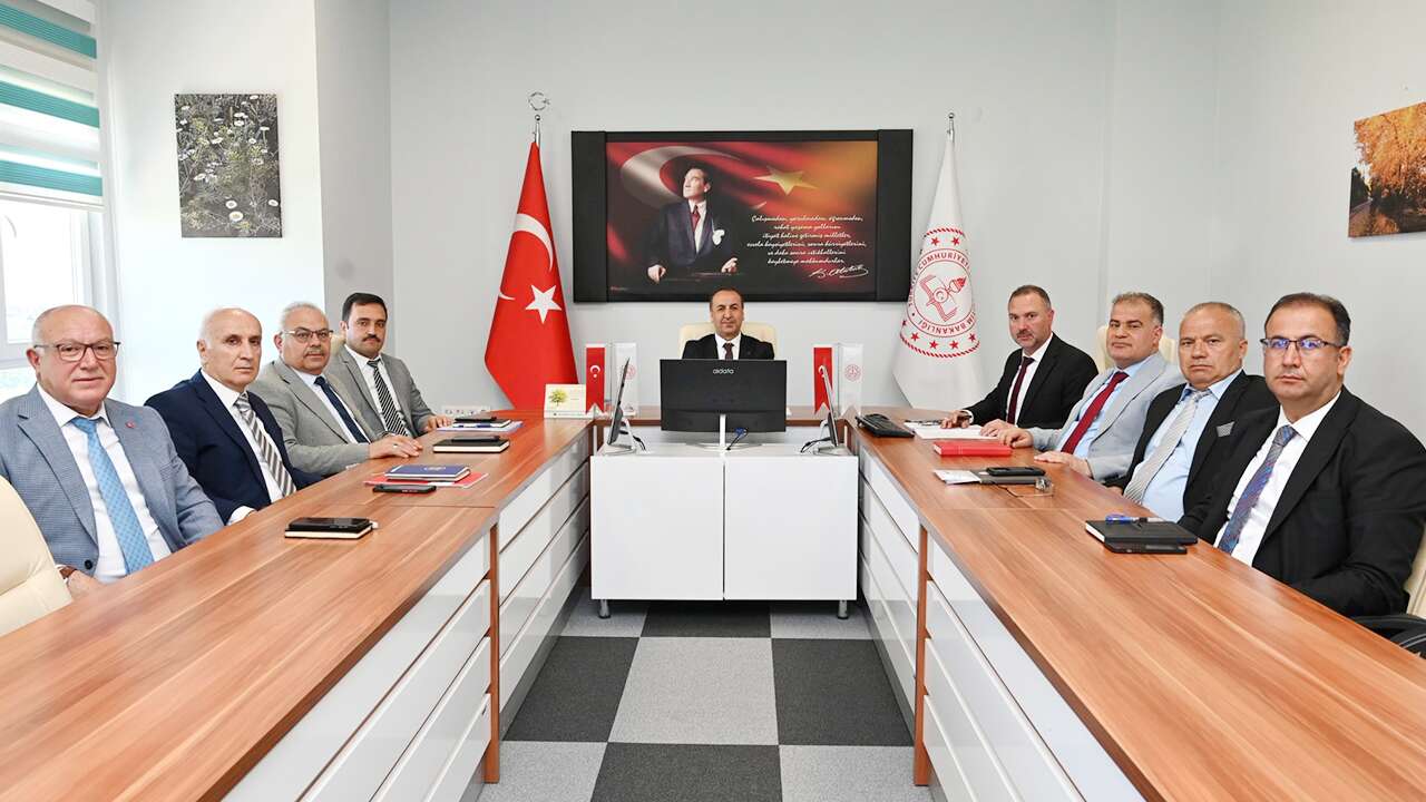 Bayram sonrası ilk toplantı Halil Yücel başkanlığında yapıldı