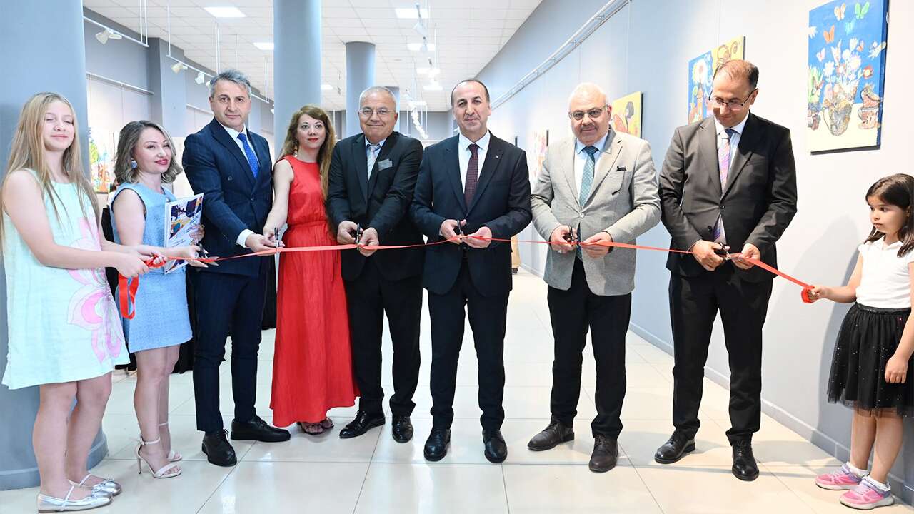 Turhan Akçay BİLSEM öğrencilerinden yıl sonu sergisi