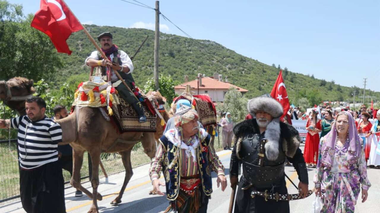 Muğla'da Yörük göçü canlandırıldı
