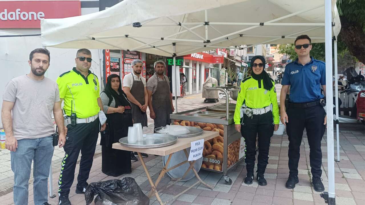 Sandıklı'da şehit polis memuru Yaşar Özlem için mevlit okutu