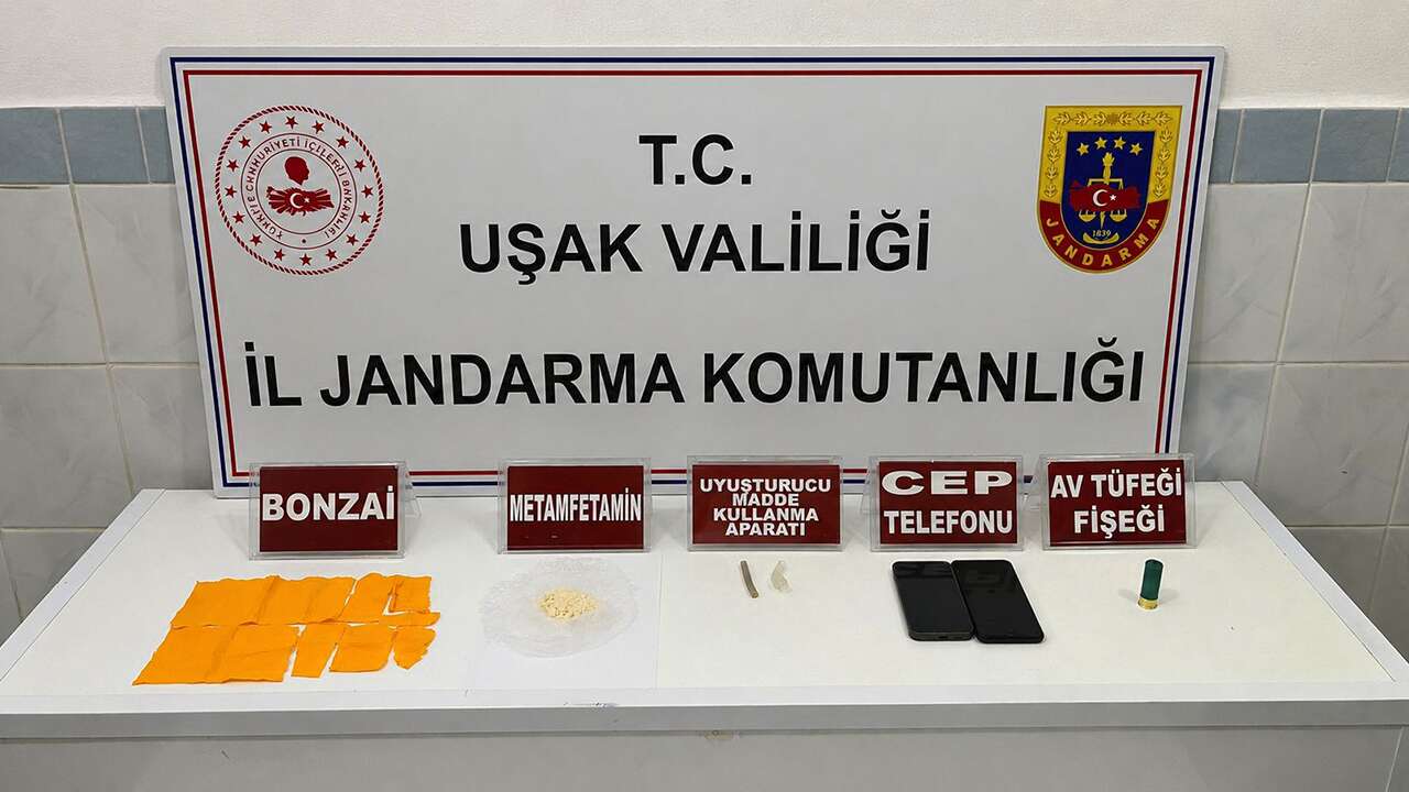Uşak’ta uyuşturucu operasyonları sürüyor: 4 tutuklama