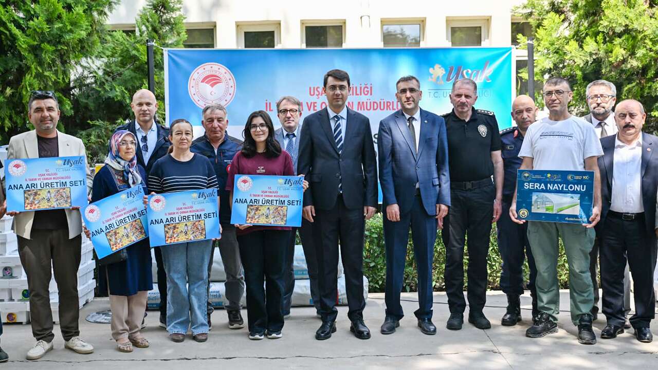 Uşak'ta arı koloni sayısı 11 Bin 217’ye ulaştı