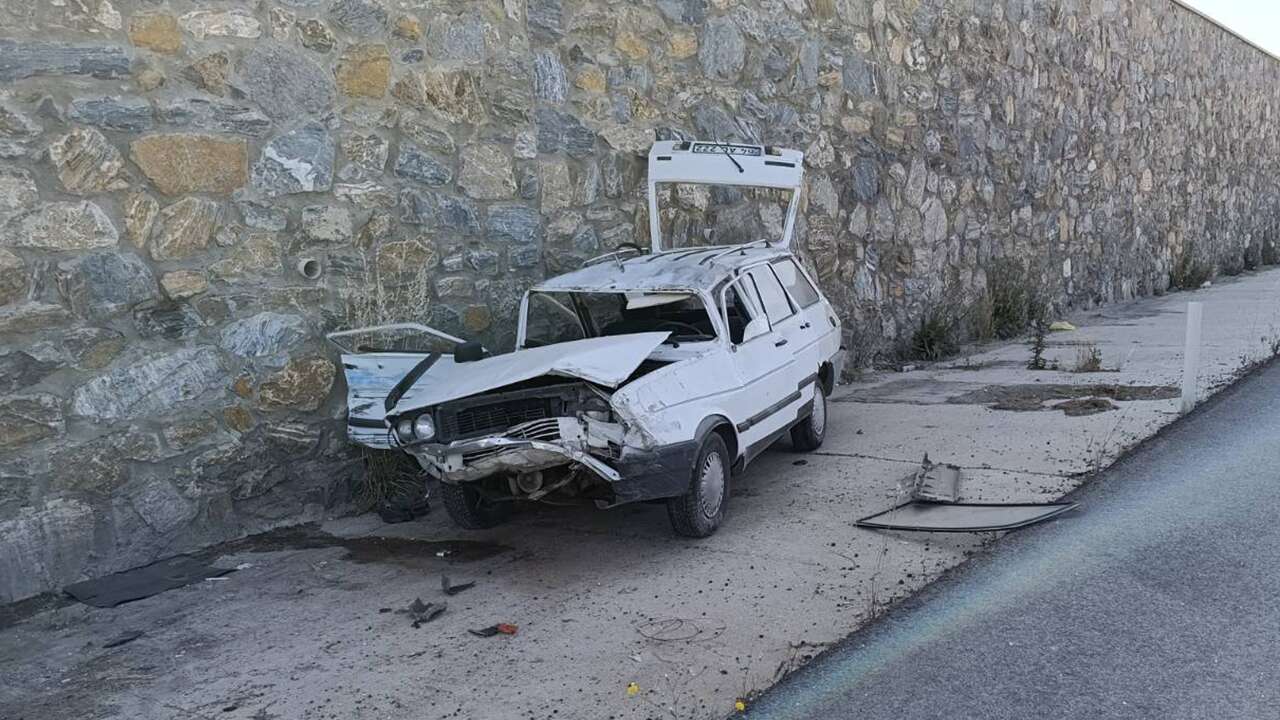 Uşak’ta kamyon ile otomobil çarpıştı: 1 yaralı
