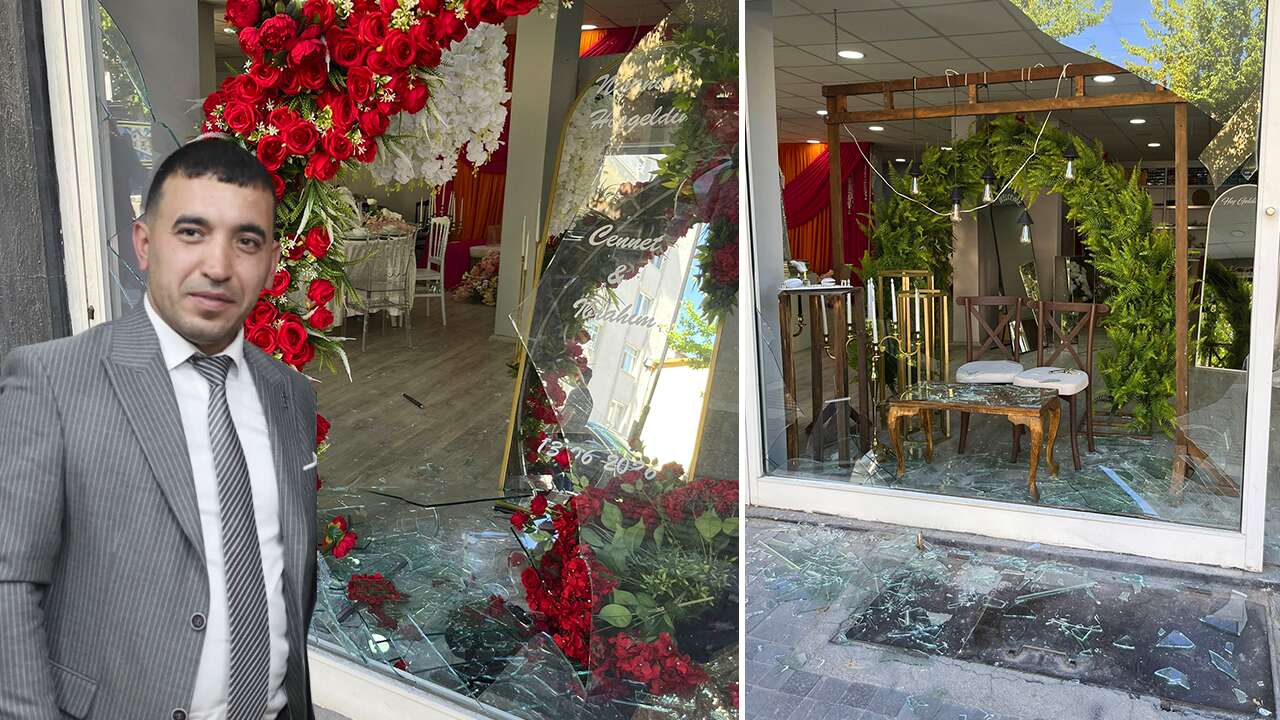 Uşak Çiçekçiler Odası Başkanı Önal'ın işyerine bıçaklı saldırı