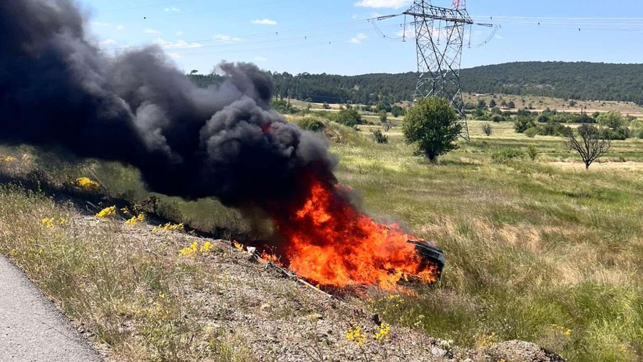 Kütahya'da devrilen otomobildeki 5 kişi yaralandı