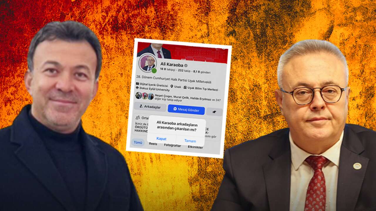 Milletvekili Karaoba, kendisini takipten çıkan Profesöre ateş püskürdü