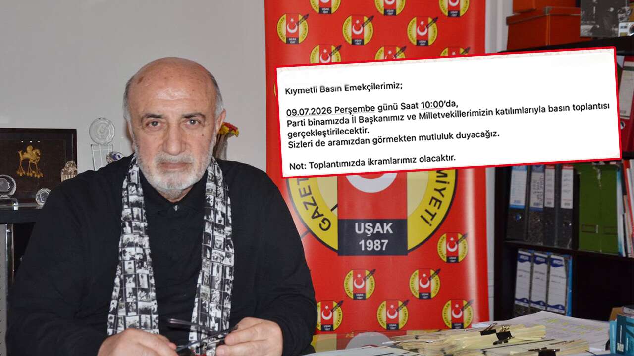 AK Parti'nin ikramlı basın toplantısı davetine Başkan Yavuz'dan tepki