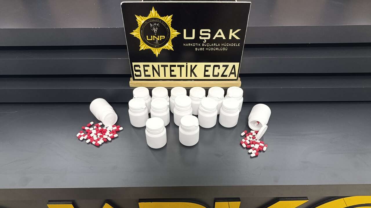 Uşak'ta 15 günlük operasyonda 10 zehir taciri tutuklandı
