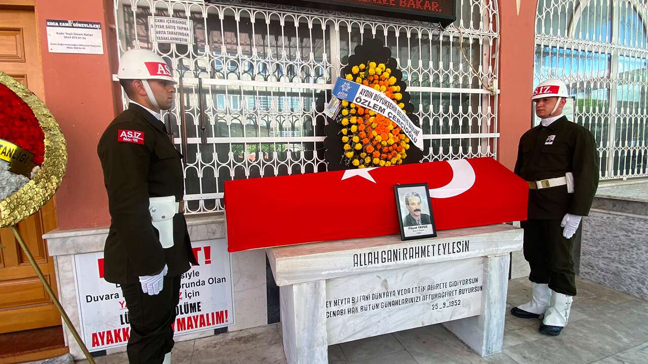 Kıbrıs gazisi, son yolculuğuna uğurlandı