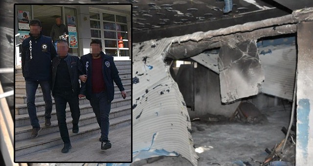 Uşak İki Araç ve İki Apartmanın Merdiven Boşlukları Kundaklandı, Şüpheli Doktor Çıktı