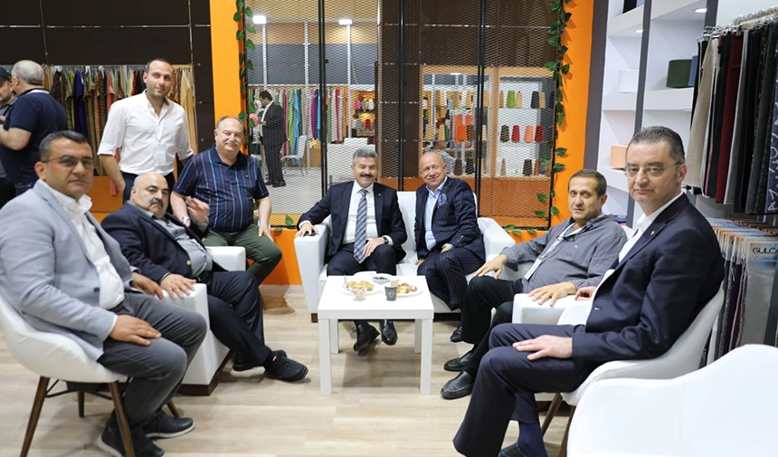 Uşak’lı Firmalar, Tekstil İplik Fuarında İlgi Odağı Oldu