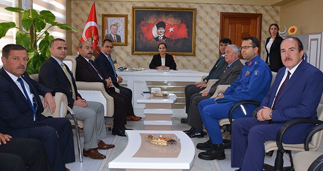 Vali Kocabıyık, Banaz İlçesini Ziyaret Etti