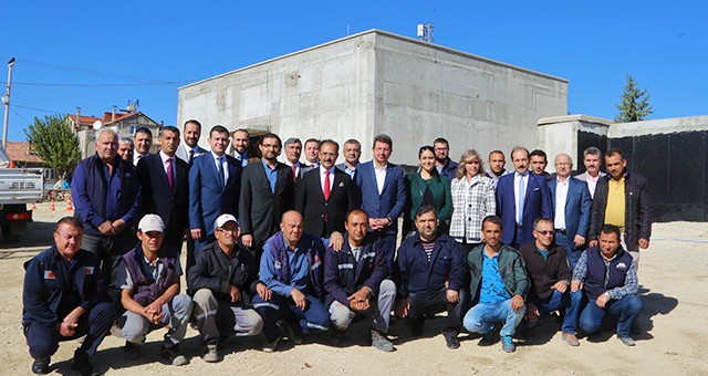 Uşak'a 7500 Metreküplük Yeni Su Deposu