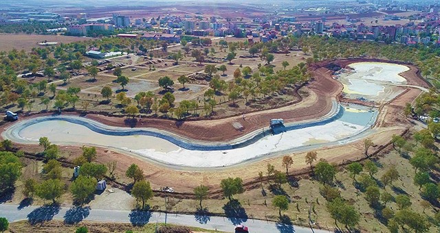 Kalfa Korusu Mesire Alanı Hızla İlerliyor