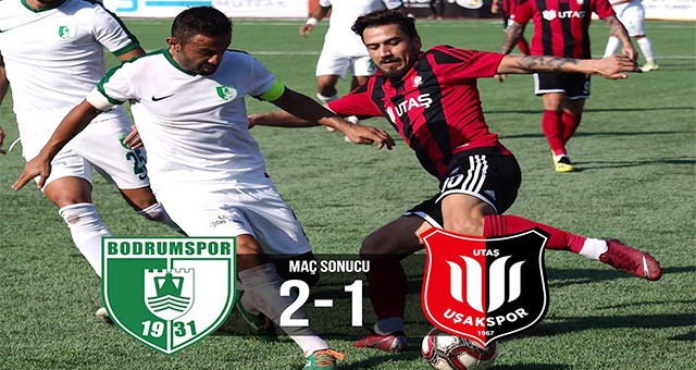 Uşakspor, Bu Sezonki İlk Yenilgisini Bodrumspor Deplasmanında Aldı "2-1"