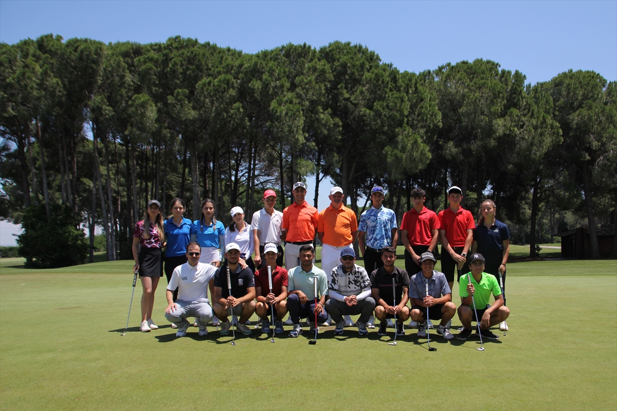 ANTALYA - Golf Milli Takımı'nın kampı devam ediyor