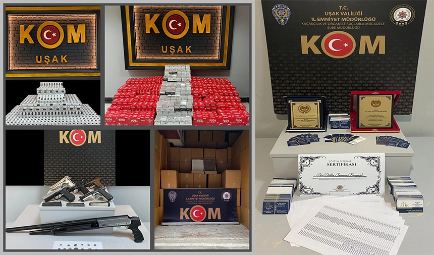 13 Milyon 185 Bin Bandrolsüz Makaron Ele Geçirildi