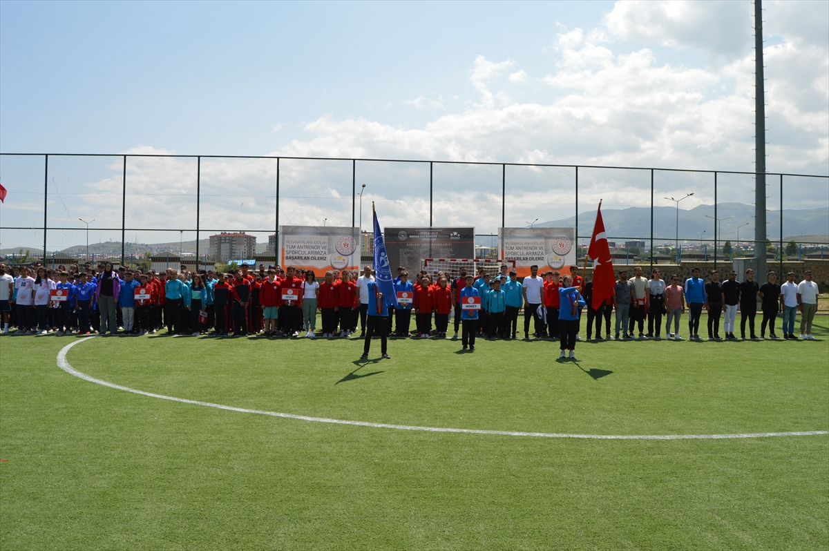 ERZURUM - Analig Osman Bayraktar Sezonu Hokey Grup Müsabakaları başladı
