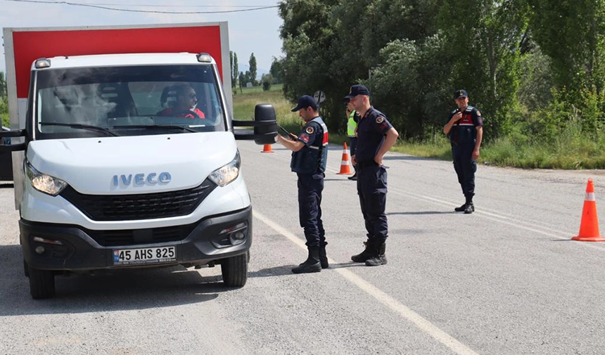 Jandarma ve Polisten Ortak Denetim