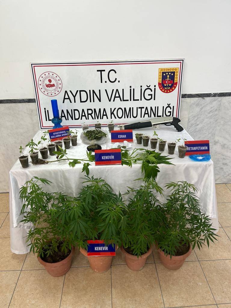 Kuyucak'taki uyuşturucu operasyonunda 1 kişi yakalandı
