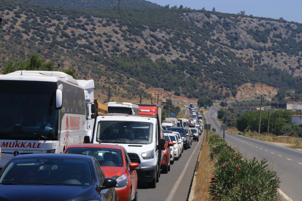 Bodrum'da bayram yoğunluğu yaşanıyor