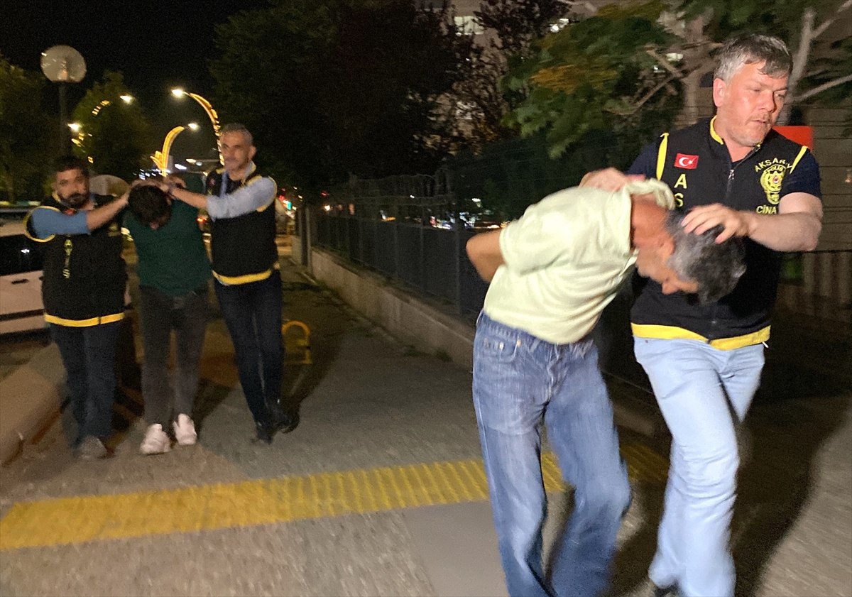AKSARAY - Sulama kanalında cesedi bulunan kadının eşi ve üvey oğlu adliyeye sevk edildi