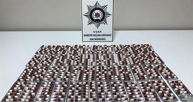 Uşak'ta uyuşturucu operasyonu