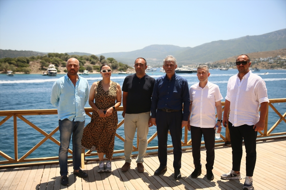 Kültür ve Turizm Bakan Yardımcısı Alpaslan, Bodrum'da halk plajının açılışında konuştu: