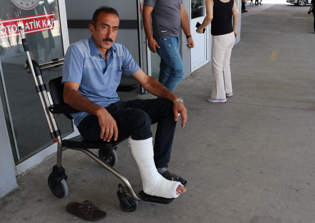 ERZURUM - Acemi kasaplar hastanelik oldu