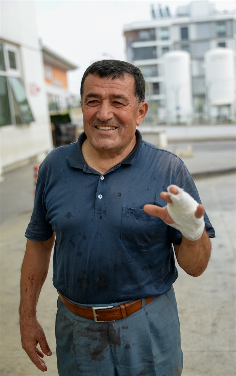 ANTALYA - "Acemi kasaplar" hastanelik oldu