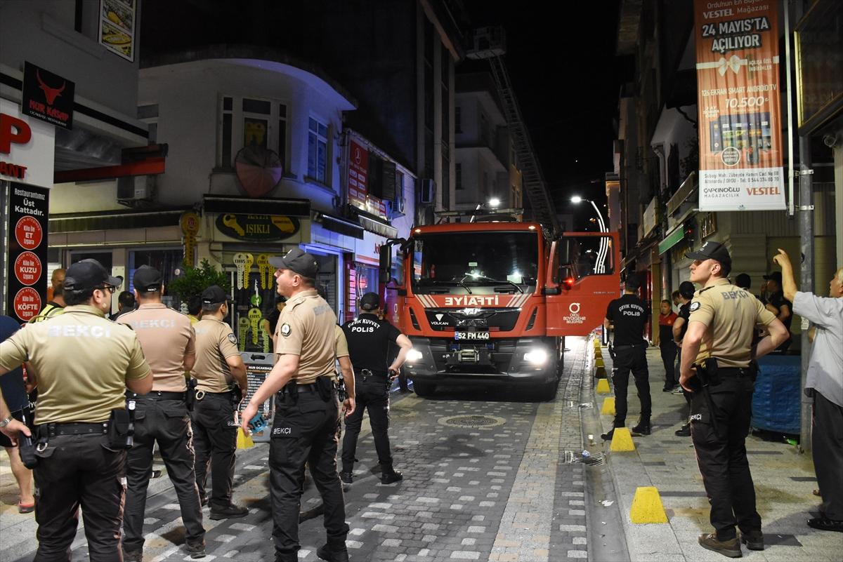 ORDU - Çıkan yangında 66 yaşındaki kişi hayatını kaybetti