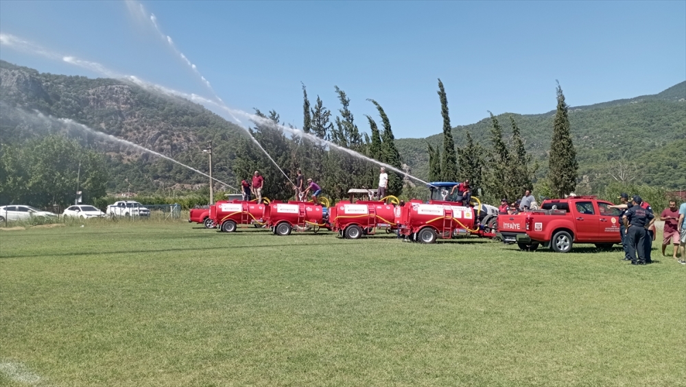 Muğla'da yangına hassas alanlarda ilk müdahale tankeri sayısı artırıldı