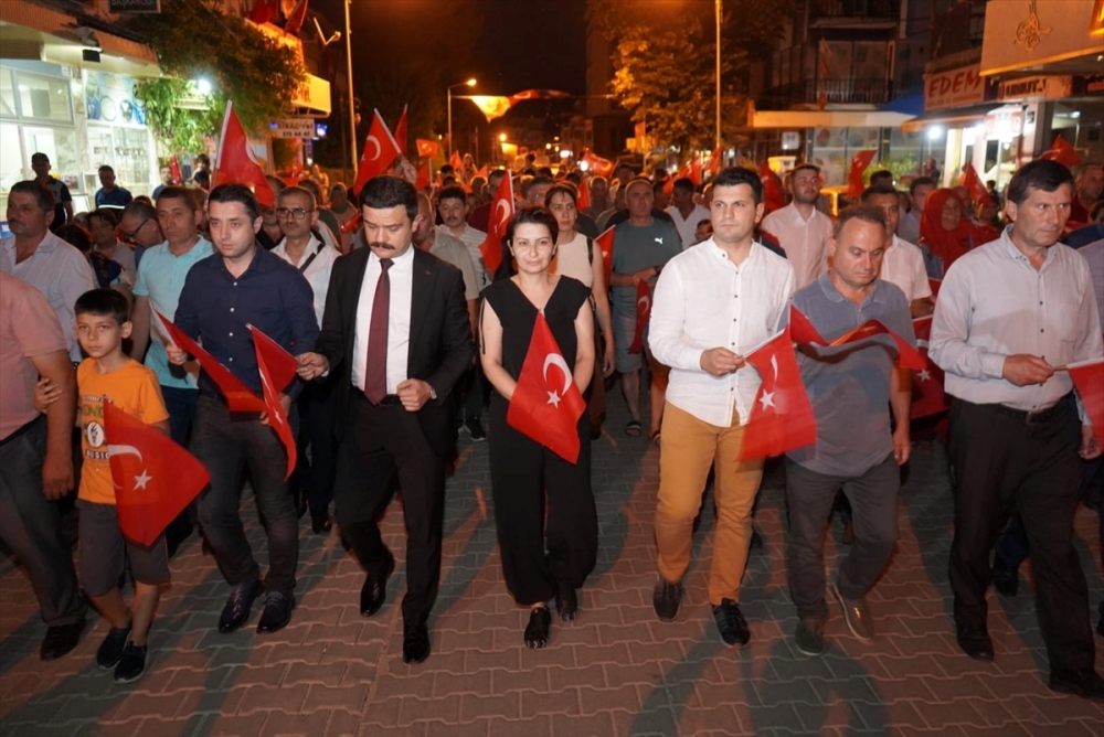 Ödemiş ve Kiraz'da 15 Temmuz Demokrasi ve Milli Birlik Günü etkinliği gerçekleştirildi