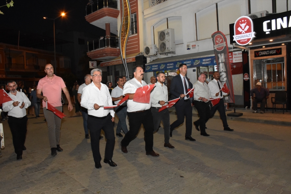 Germencik'te 15 Temmuz Demokrasi ve Milli Birlik Günü etkinliği düzenlendi
