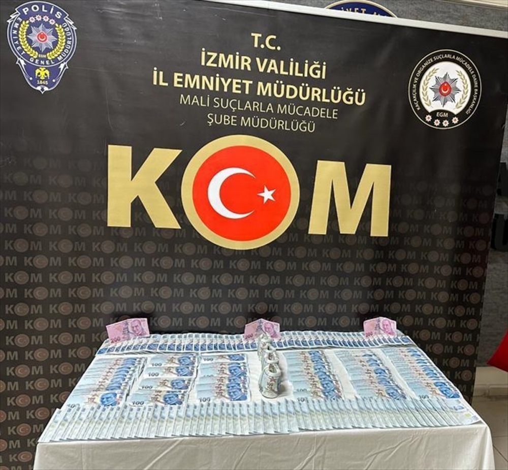 İzmir'de sahte paralarla yakalanan şüpheli tutuklandı