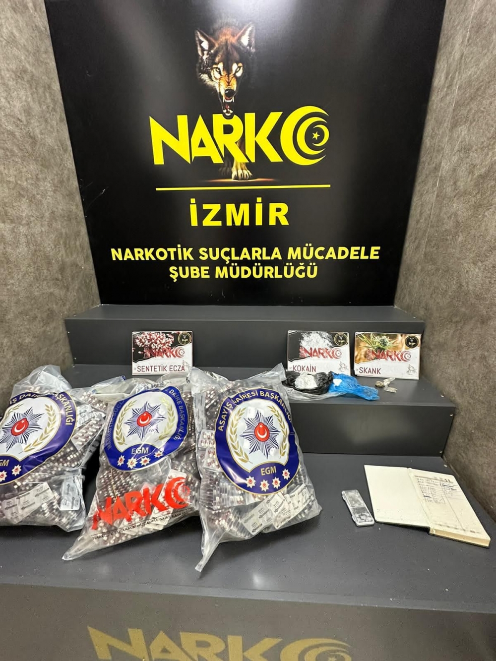 İzmir'deki uyuşturucu operasyonlarında 36 tutuklama
