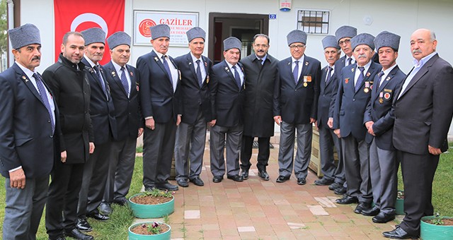Başkan Cahan Gazilere Verdiği Sözü Yerine Getirdi