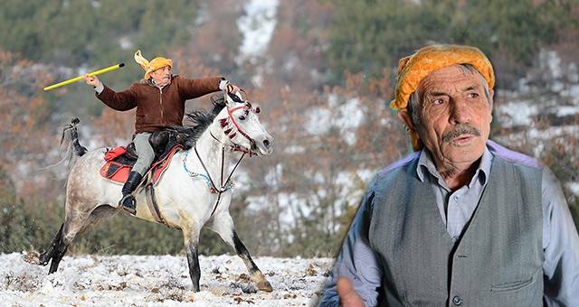 70 Yaşında Dörtnala Cirit Oynuyor