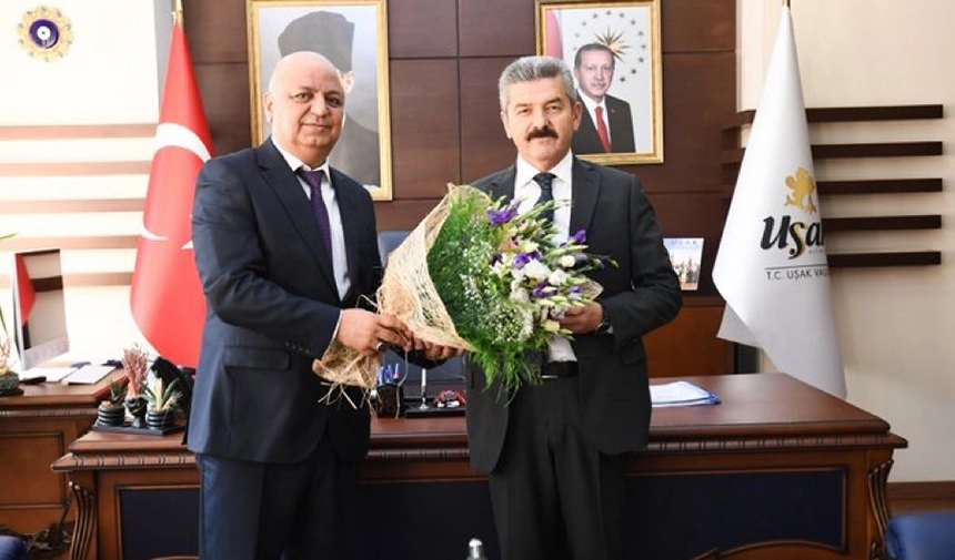 Emniyet Müdürü Kolcu, Vali Ergün ziyaret etti