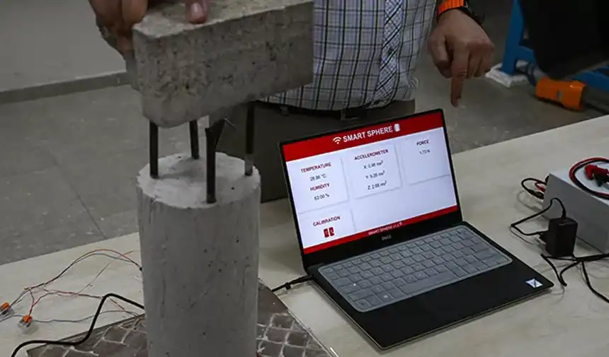 İzmir'de Geliştirilen "Akıllı kolon" Binaların Afet Hafızasını Tutacak