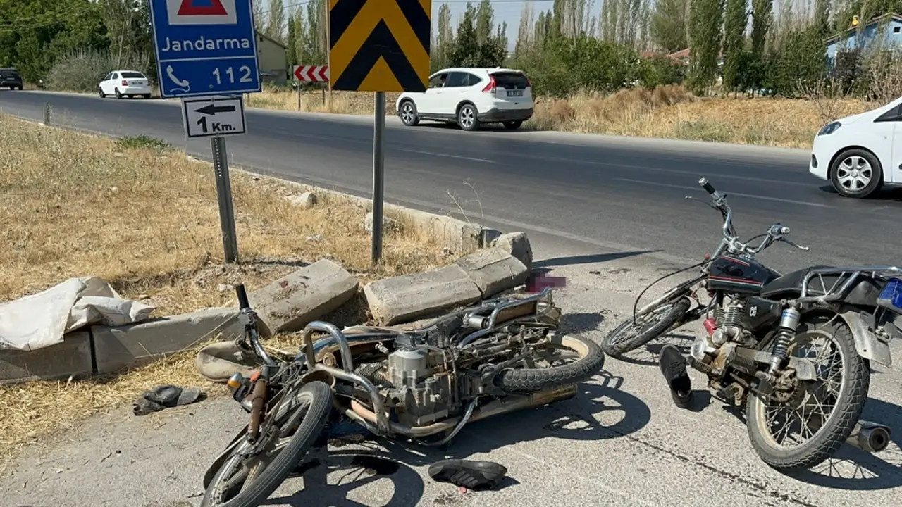 İki Motorsikletin Çarpıştığı Kazada Bir Kişi Hayatını Kaybetti!