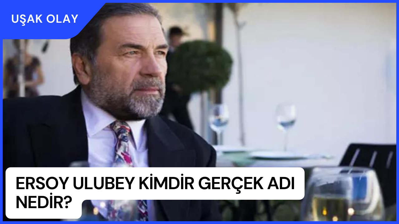 Ersoy Ulubey Kimdir Gerçek Adı Nedir? Ümit Acar Kimdir Nereli ve Kaç Yaşında?
