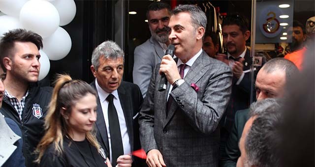 Beşiktaş Başkanı Fikret Orman Uşak'ta
