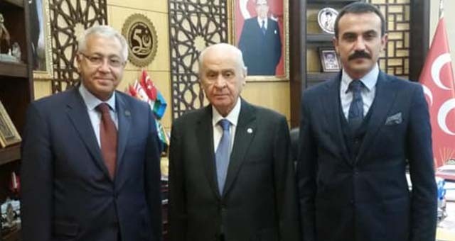 Kınden ve Erdoğan'dan, Devlet Bahçeli'ye ziyaret