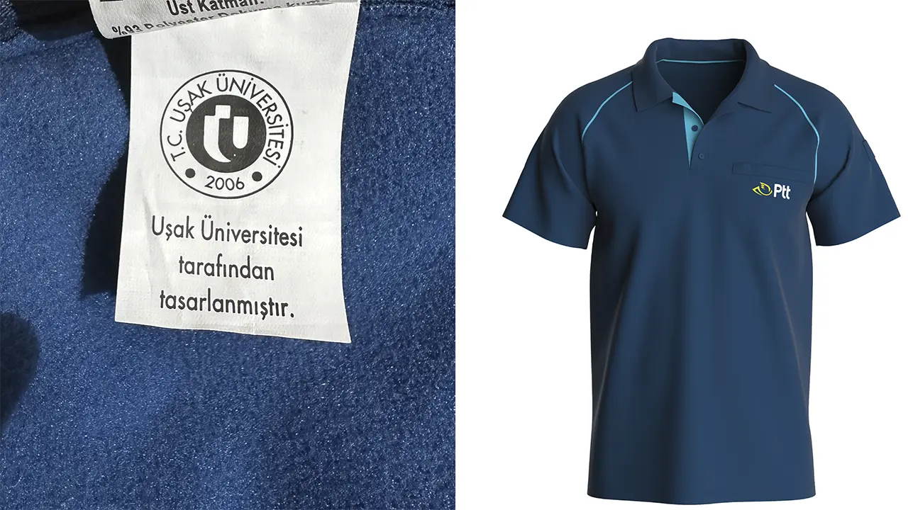PTT'nin personel kıyafetleri 3 yıldır Uşak'ta tasarlanıyor
