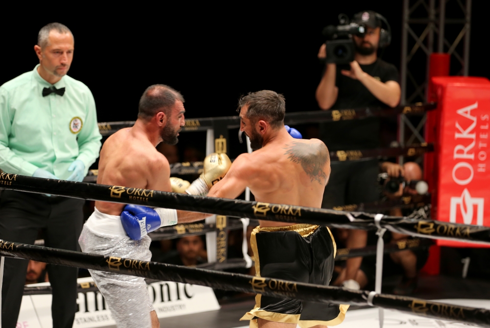 Muğla'da WBC profesyonel boks gecesi yapıldı