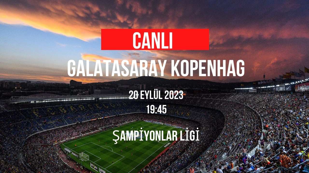 Galatasaray Kopenhag maçı özet ve goller! Kıran kırana maç