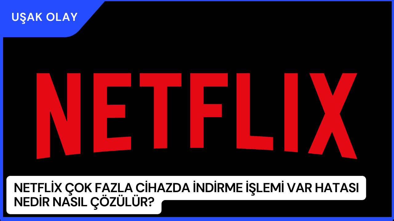 Netflix Çok Fazla Cihazda İndirme İşlemi Var Hatası Nedir Nasıl Çözülür?