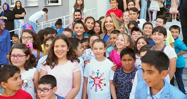 Uşak'ta karne heyecanı